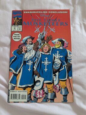 1994 Disney's Three Musketeers #2 Marvel Comic